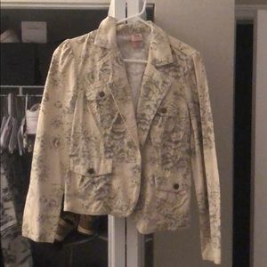 Floral Blazer